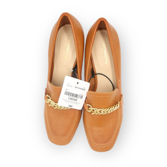 Liz Claiborne Manhattan Pump Heels Tan Size 5 NIB - Picture 2 of 8
